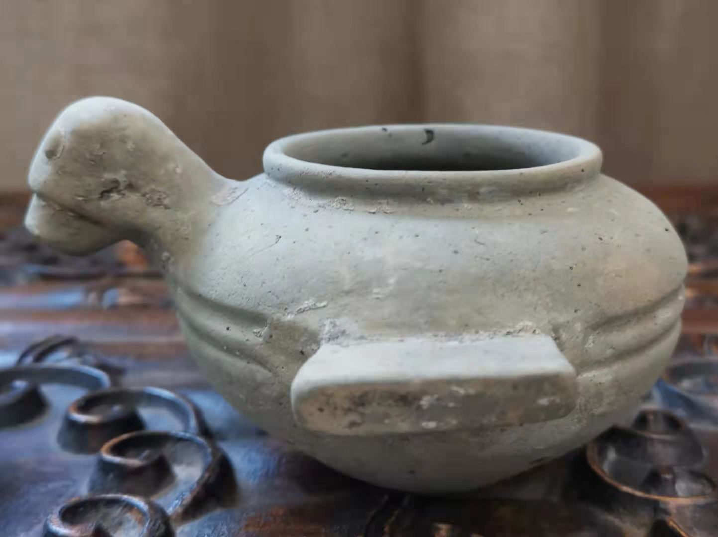16号汉代时期：鸟型水器
